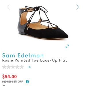 Sam Edelman black flats - size 6.5